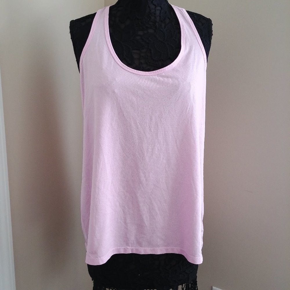 Old Navy Active Pink Athletic Strap Back Tank Top